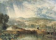 J.M.W. Turner More Park,near watford on the river Colne painting